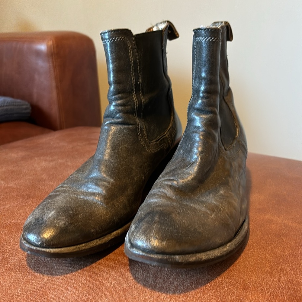 Vintage FRYE Chelsea boots newly RESOLED VIBRAM